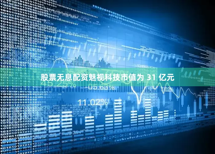 股票无息配资魅视科技市值为 31 亿元